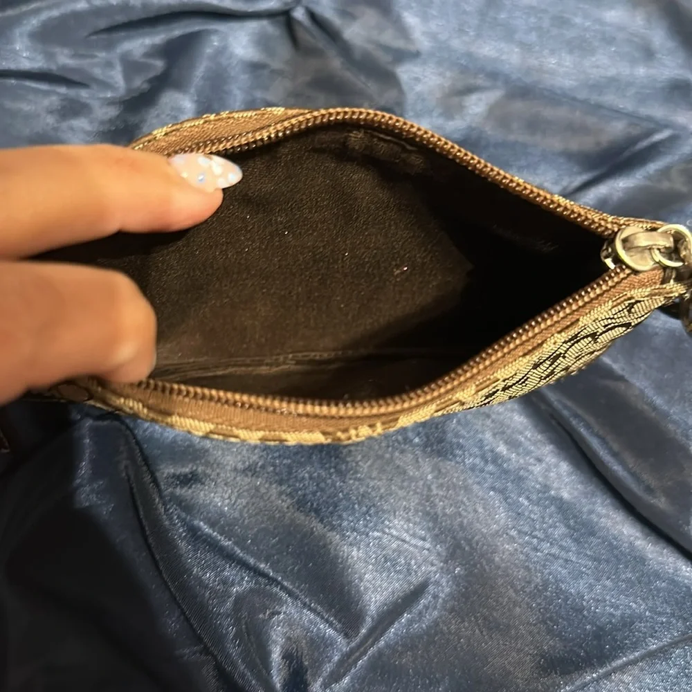 Coach Signature Fabric Wristlet - Picture 3 of 3